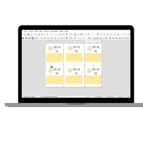 Mockup del bono 3: Minicurso: Tarjetas con mensajes